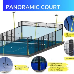 Γήπεδο padel panoramic court