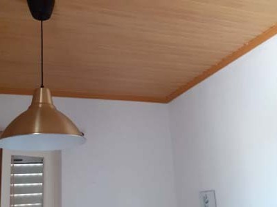 Τοποθέτηση πλαστικού ραμποτέ οροφής