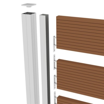 Εξαρτήματα περίφραξης deck wpc 