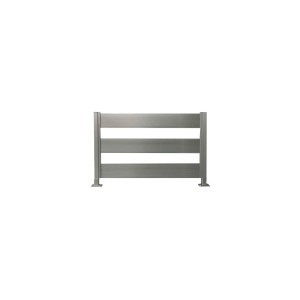 Βέργα inox για deck περίφραξης ενισχυμένη με βαφή 40x40x3000cm