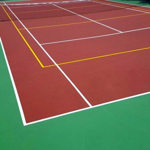 Ακρυλικό χρώμα γηπέδων κεραμιδί ral 3011 blanco sport xl 20kg