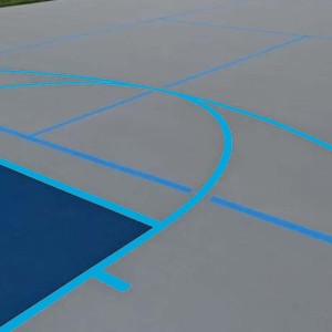 Ακρυλικό χρώμα διαγράμμισης γηπέδων γαλάζιο blanco sport xr 2kg