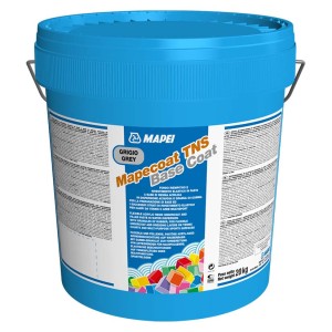 Ακρυλική βάση ρητίνης γηπέδων Mapei - Μapecoat tns grey base coat με ελαστικού κόκκους 20kg