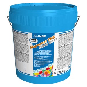 Ακρυλική βάση ρητίνης γηπέδων Mapei - Μapecoat tns white base coat με χαλαζιακή άμμο 20kg