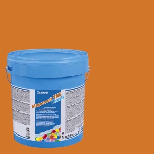Ακρυλικό χρώμα γηπέδων Mapei - Mapecoat tns finish 1.3.4 orange 9 - 20kg