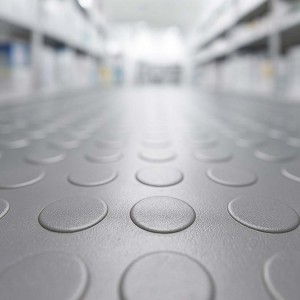 Αντιολισθητικό δάπεδο βινυλικό τάπα σκούρο γκρι 1.5mm ρολό 2m