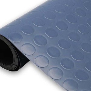 Αντιολισθητικό δάπεδο βινυλικό τάπα μπλε 1mm ρολό 2m