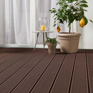 Δάπεδο εξωτερικού χώρου deck wpc D.Brown 40110 23x140x3600mm