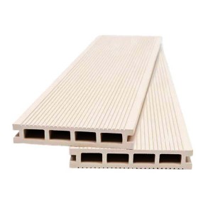 Δάπεδο εξωτερικού χώρου deck wpc white 40130 23x140x3600mm