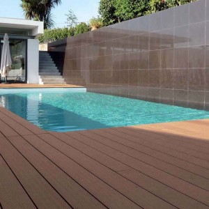 Δάπεδο εξωτερικού χώρου deck wpc Teak 40150 23x140x3600mm