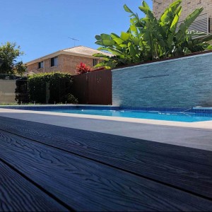 Δάπεδο εξωτερικού χώρου deck wpc νέας γενιάς Dark Grey 8050 25x146x3600mm