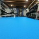 Δάπεδο γυμναστηρίου ελαστικό rubber epdm μπλε 3mm - ρολό 1x10m - 10m2