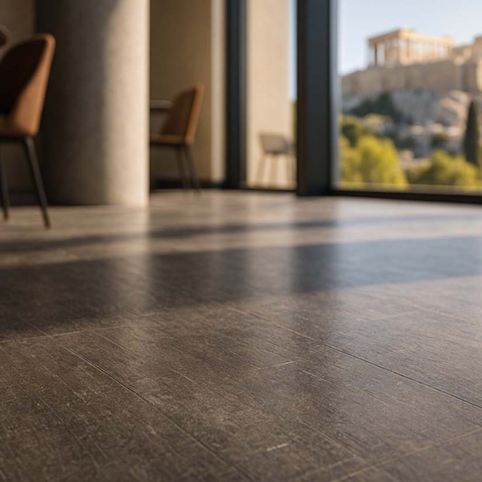 Βινυλικό πλακάκι pvc κολλητό gluedown pure 55 zinc/steel 679m Βινυλικό πλακάκι pvc κολλητό gluedown pure 55 zinc/steel 679m