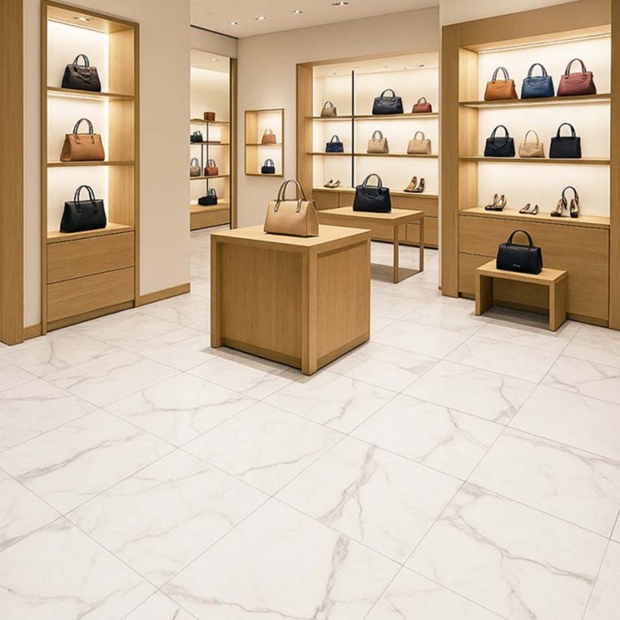 Βινυλικό πλακίδιο κολλητό Basic - Calacatta Marble 38567 Βινυλικό πλακίδιο κολλητό Basic - Calacatta Marble 38567