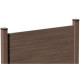 Άνω σανίδα περίφραξης deck wpc Inifence ic 02 dune 150mm x 1730mm Άνω σανίδα περίφραξης deck wpc Inifence ic 02 dune 150mm x 1730mm
