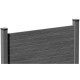 Άνω σανίδα περίφραξης deck wpc Inifence ic 04 mist 150mm x 1730mm Άνω σανίδα περίφραξης deck wpc Inifence ic 04 mist 150mm x 1730mm