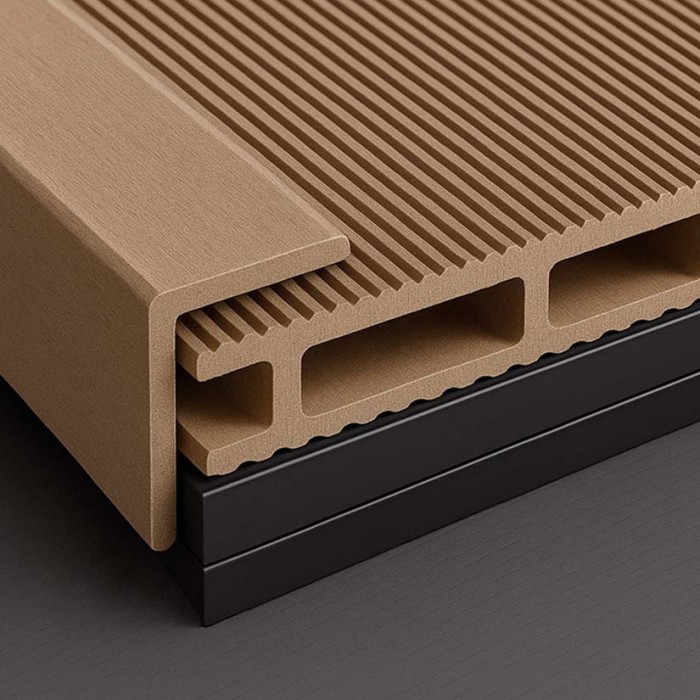 Γωνία wpc deck δαπέδου 80155  45x45x3600mm