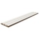 Πάνελ τοίχου 3d ξύλινα mdf πηχάκια Beat ST 502040 White 16x119x2750mm Πάνελ τοίχου 3d ξύλινα mdf πηχάκια Beat ST 502040 White 16x119x2750mm
