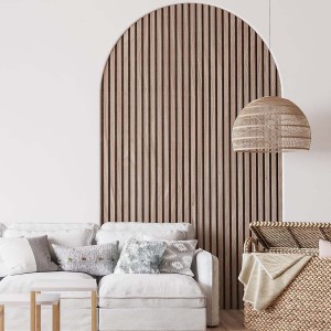 Ηχοαπορροφητικα πάνελ τοίχου 3d ξύλινα Durawall acoustic panel 60 light oak 30x260cm