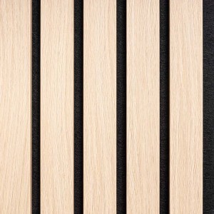 Ηχοαπορροφητικα πάνελ τοίχου 3d ξύλινα Durawall acoustic panel 60 light oak 30x260cm