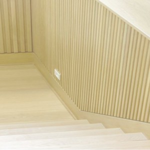 Πάνελ τοίχου με 3D ξύλινα πηχάκια PS Panel - Residence white oak 04 21x122x2900mm