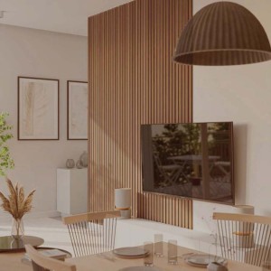 Πάνελ τοίχου με 3D ξύλινα πηχάκια PS Panel - Residence classic oak 07 21x122x2900mm