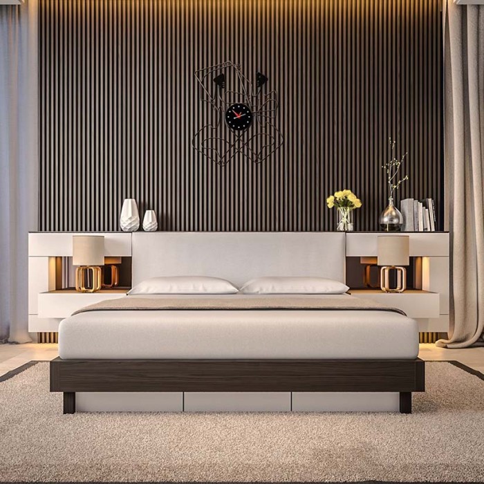 Πάνελ τοίχου 3d ξύλινα εξωτερικού τοίχου Wpc 8550 Light Grey 25x176.5x2900mm 