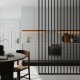 Ξύλινο διαχωριστικό δωματίου Woodwall Black 275x58x6.5cm Ξύλινο διαχωριστικό δωματίου Woodwall Black 275x58x6.5cm