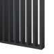 Ξύλινο διαχωριστικό δωματίου Woodwall Black 275x58x6.5cm Ξύλινο διαχωριστικό δωματίου Woodwall Black 275x58x6.5cm