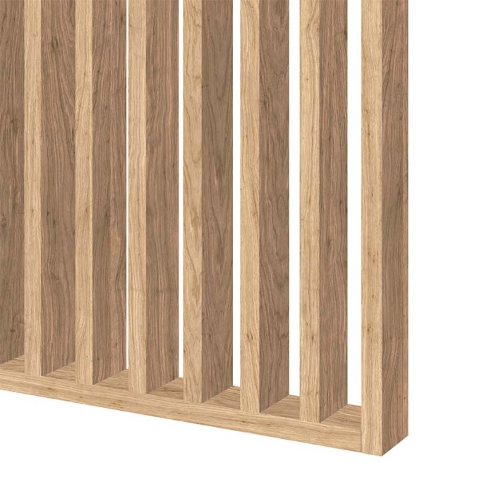 Ξύλινο διαχωριστικό δωματίου Woodwall Saragossa 275x58x6.5cm Ξύλινο διαχωριστικό δωματίου Woodwall Saragossa 275x58x6.5cm