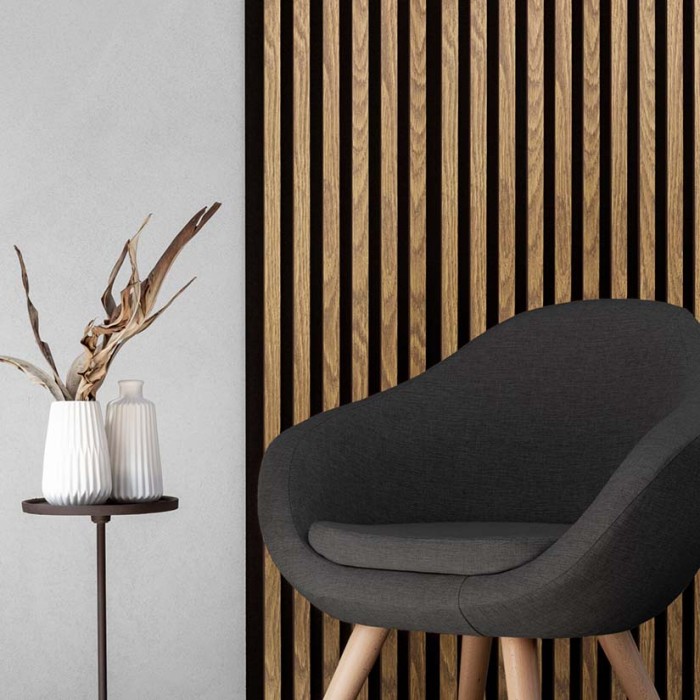 Ηχοαπορροφητικό ξύλινο πάνελ τοίχου Woodline Oak Light 30x270cm