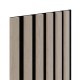 Ηχοαπορροφητικό ξύλινο πάνελ τοίχου Woodline Oak Sonoma 30x270cm
