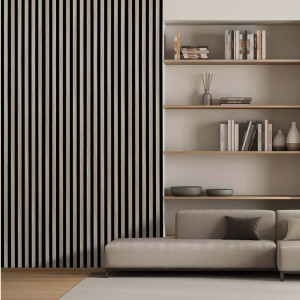 Ηχοαπορροφητικό ξύλινο πάνελ τοίχου Woodline Oak Sonoma 30x270cm