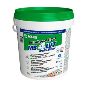 Κόλλα τοποθέτησης lvt σε τοίχους και δάπεδα Mapei Ultrabond Eco MS 4lvt wall&floor 7kg
