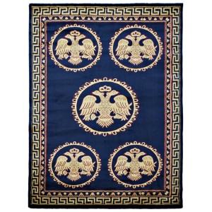 Εκκλησιαστικό χαλί διάδρομος Byzantium 105 navy 0.67x25m
