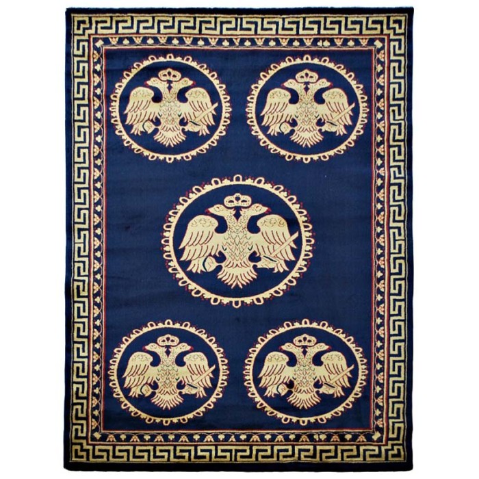 Εκκλησιαστικό χαλί διάδρομος Byzantium 105 navy 0.80x25m Εκκλησιαστικό χαλί διάδρομος Byzantium 105 navy 0.80x25m