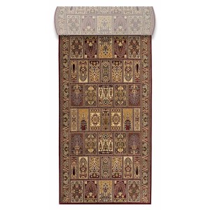 Χαλί διάδρομος κλασικό με σχέδια Persia burgundy 6283 με κρόσσι 0.67m Χαλί διάδρομος κλασικό με σχέδια Persia burgundy 6283 με κρόσσι 0.67m