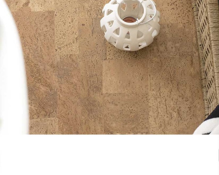 φυσικό δάπεδο φελλού με ζεστή όψη ξύλου και ηχομόνωση - Α. Κασιμάτης