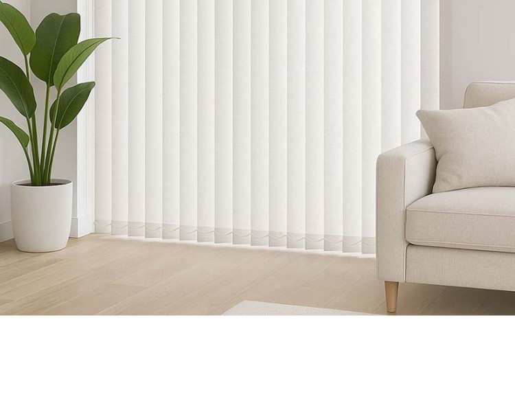 κάθετες περσίδες vertical blinds για μοντέρνα σκίαση και λειτουργικό έλεγχο φωτός σε επαγγελματικούς χώρους - Α. Κασιμάτης