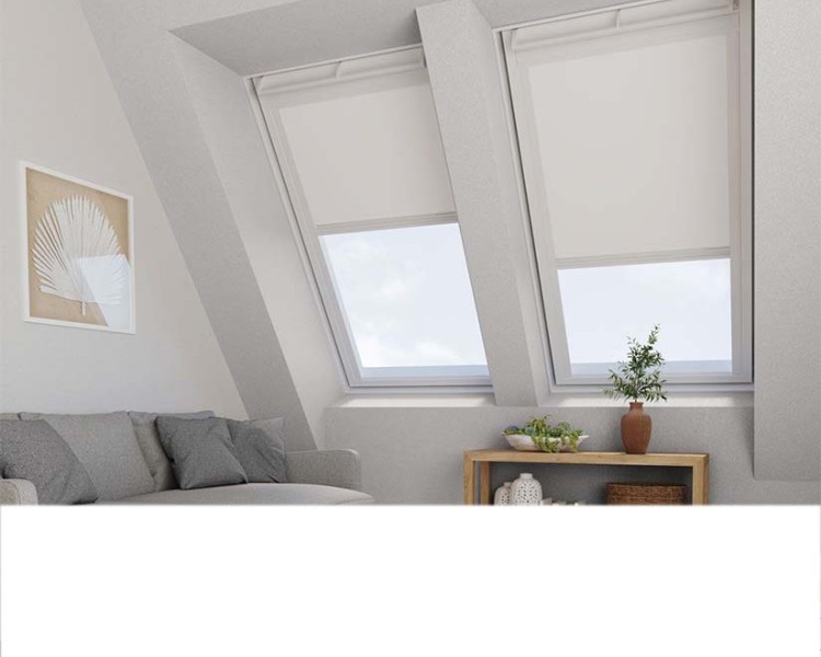 σκίαστρα επικλινών παραθύρων για αποτελεσματική προστασία από τον ήλιο και κομψή αισθητική σε σοφίτες ή πατάρια - Α. Κασιμάτης