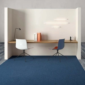 Μοκέτα πλακάκι πολυαμιδίου creative spark 574 ivc μπλε 50x50cm