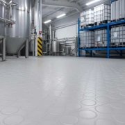 Πλαστικό Δάπεδο Τάπα 1mm Ανοιχτό Γκρι Ρολό 2m