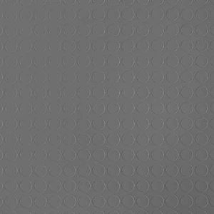 Αντιολισθητικό Δάπεδο Τάπα Coins Γκρι 2mm Ρολό 2m