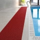 Αντιολισθητικό Πλαστικό Δάπεδο Zig Zag 5mm Κόκκινο 1.2x15m | 18m2