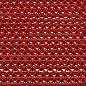 Αντιολισθητικό Πλαστικό Δάπεδο Zig Zag 5mm Κόκκινο 1.2x15m | 18m2