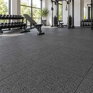 Befit Pro Επαγγελματικό Δάπεδο Γυμναστηρίου Ανθρακί 100x100cm 20mm