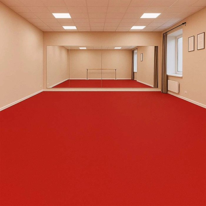 Αθλητικό δάπεδο Grabo Gymfit 65 μπορντό 65mm 40m2 | 2x20m