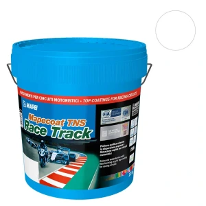 Ακρυλικό Δάπεδο για Αγωνιστικές Πίστες Mapecoat TNS Race Track 0 White 22kg