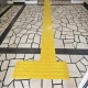Πλακίδιο Προειδοποίησης Τυφλών Κίτρινο 30x30cm με Ανάγλυφες Κουκίδες