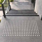 Φολίδα Προειδοποίησης Τυφλών Inox 316 με TPU Λευκό KMS 104